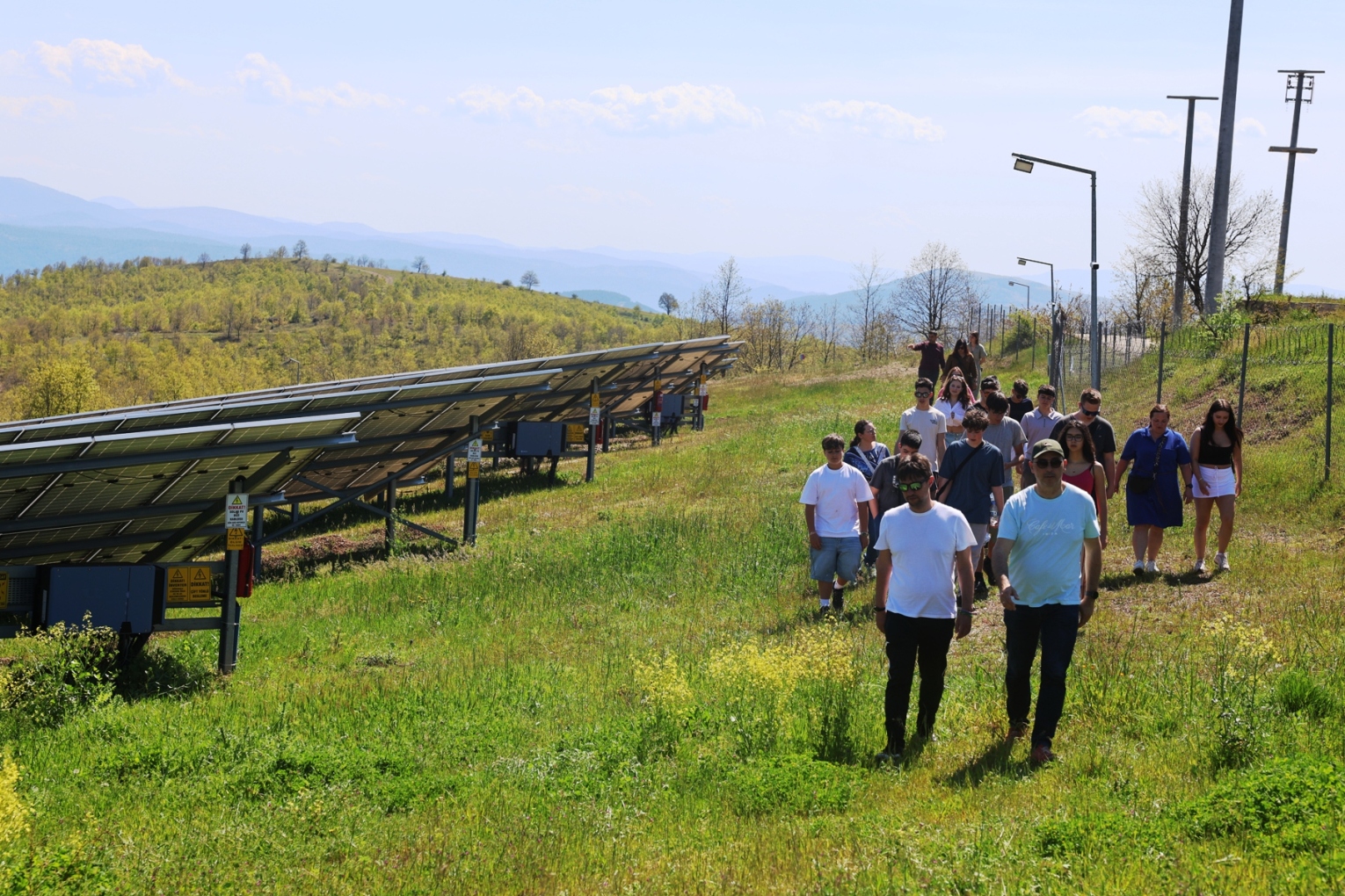 Nilüfer’in yeşil enerji vizyonu Avrupalı gençlere anlatıldı