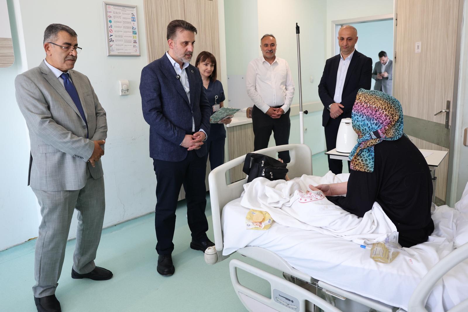 Başkan Vekili Biba’dan bayramda gönül ziyaretleri