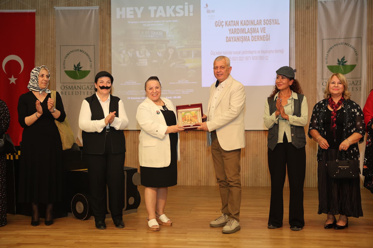 Kadının Gücü Osmangazi Sahnesinden Yükseldi