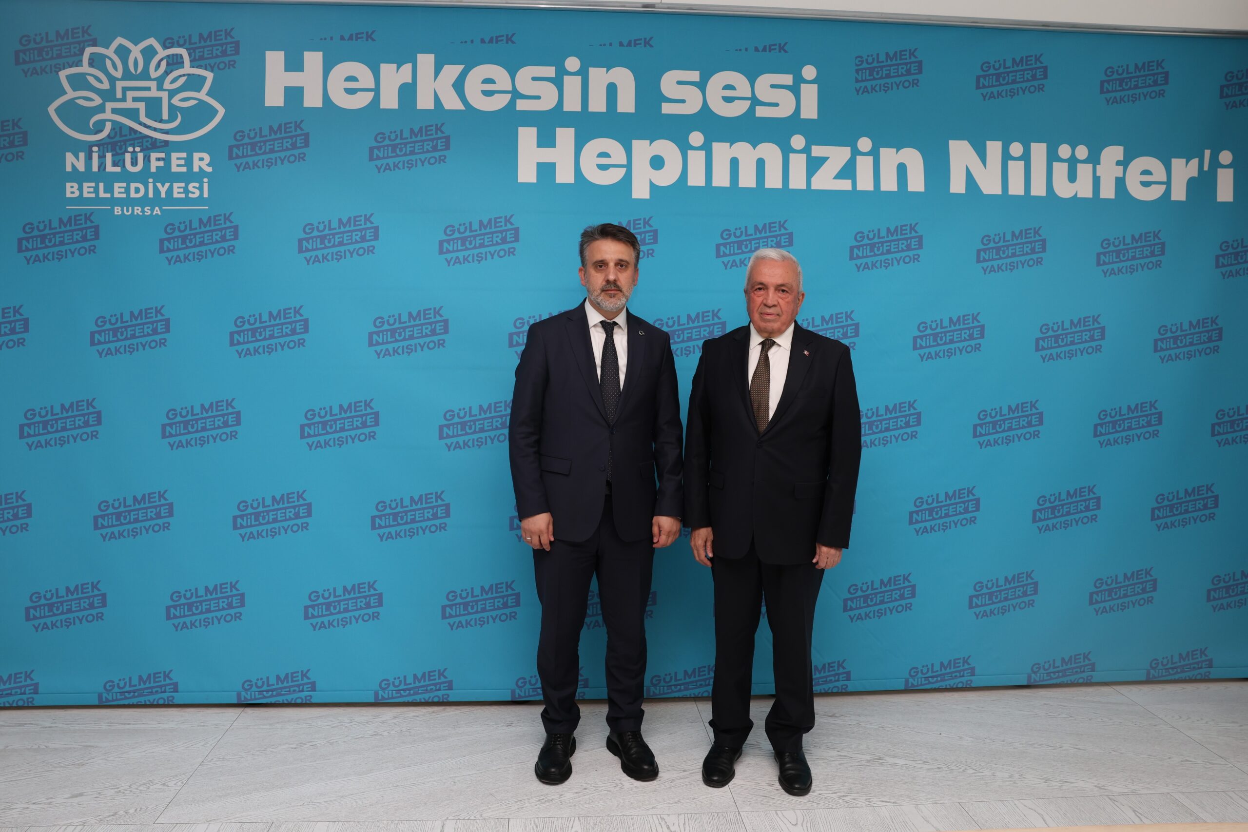 Başkan Şadi Özdemir, Şahin Biba’yı Ağırladı