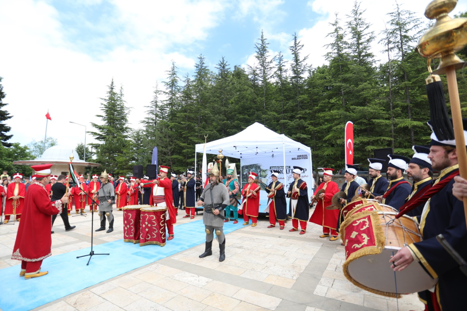 İnegöl Fatihi Turgut Alp Kabri Başında Anıldı