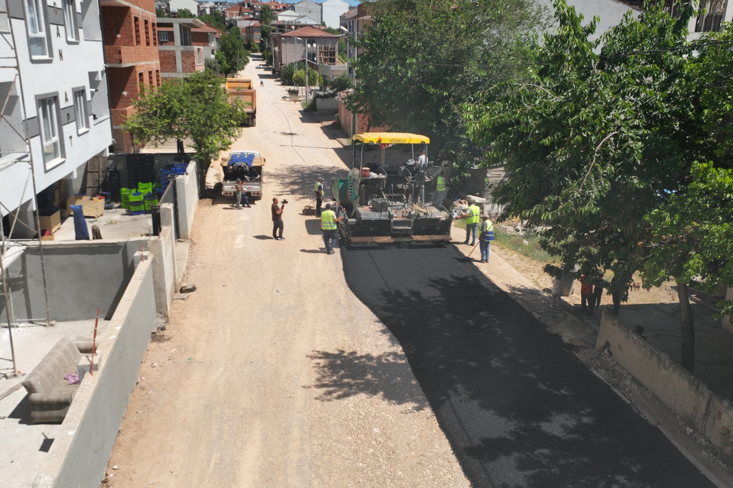 İnegöl’de yollar yenileniyor