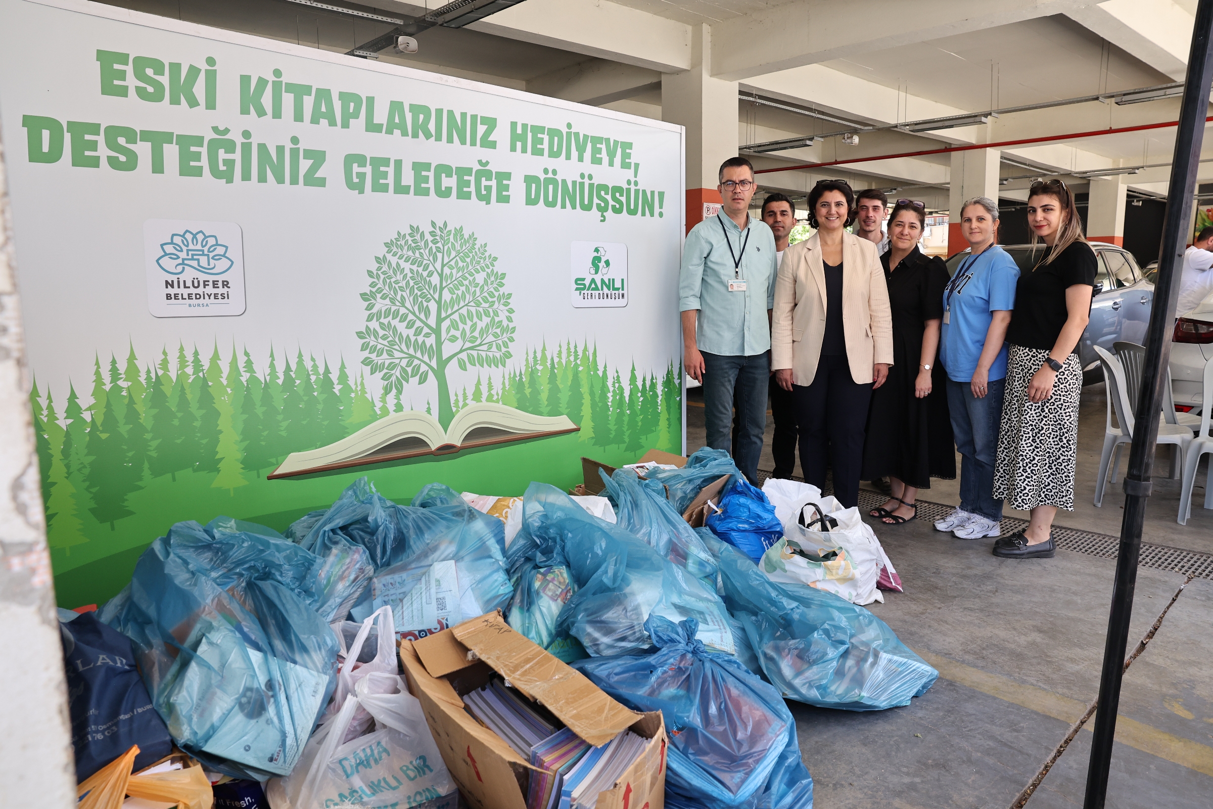 Nilüfer’de atık kağıtları getiren hediye kazanıyor