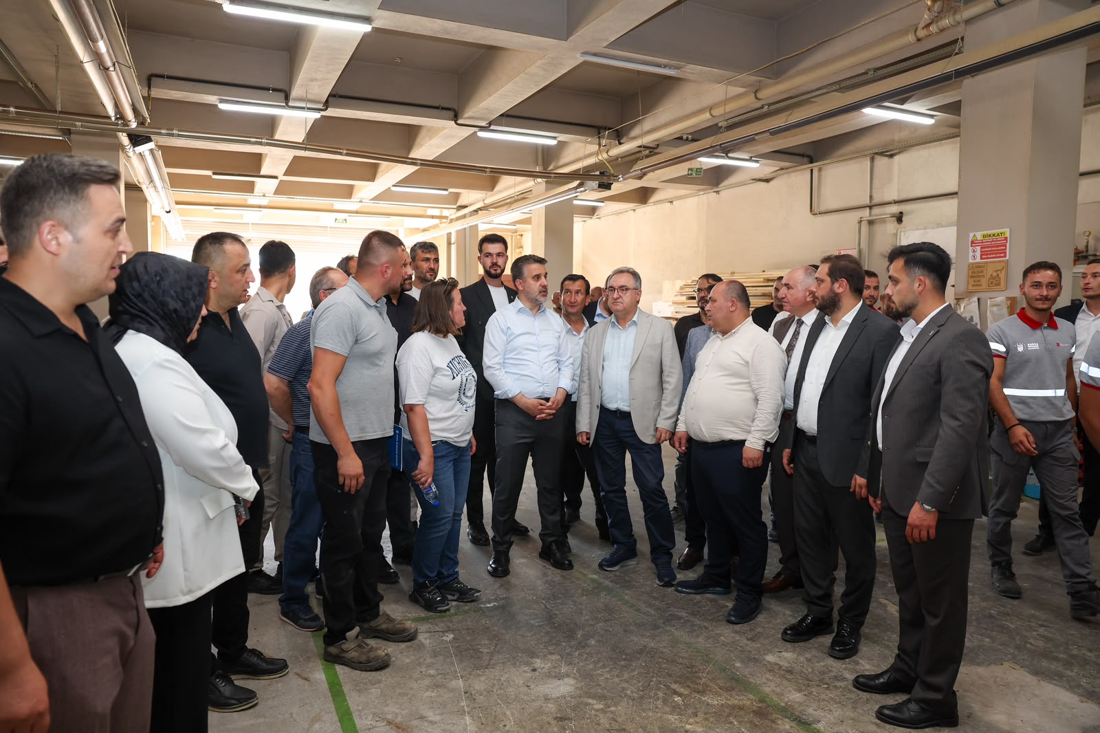 Başkan Vekili Biba: “Harmancık’ı göç alan ilçe yapma arzusundayız”