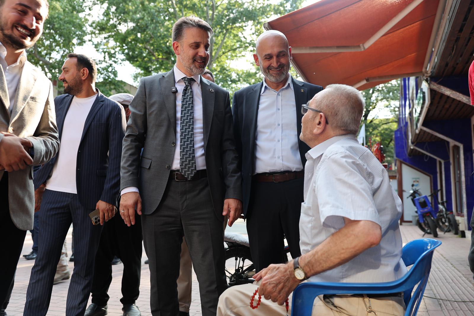 Başkan Vekili Biba’dan İznik’e ‘Kültür merkezi ve B Kafe’ müjdesi