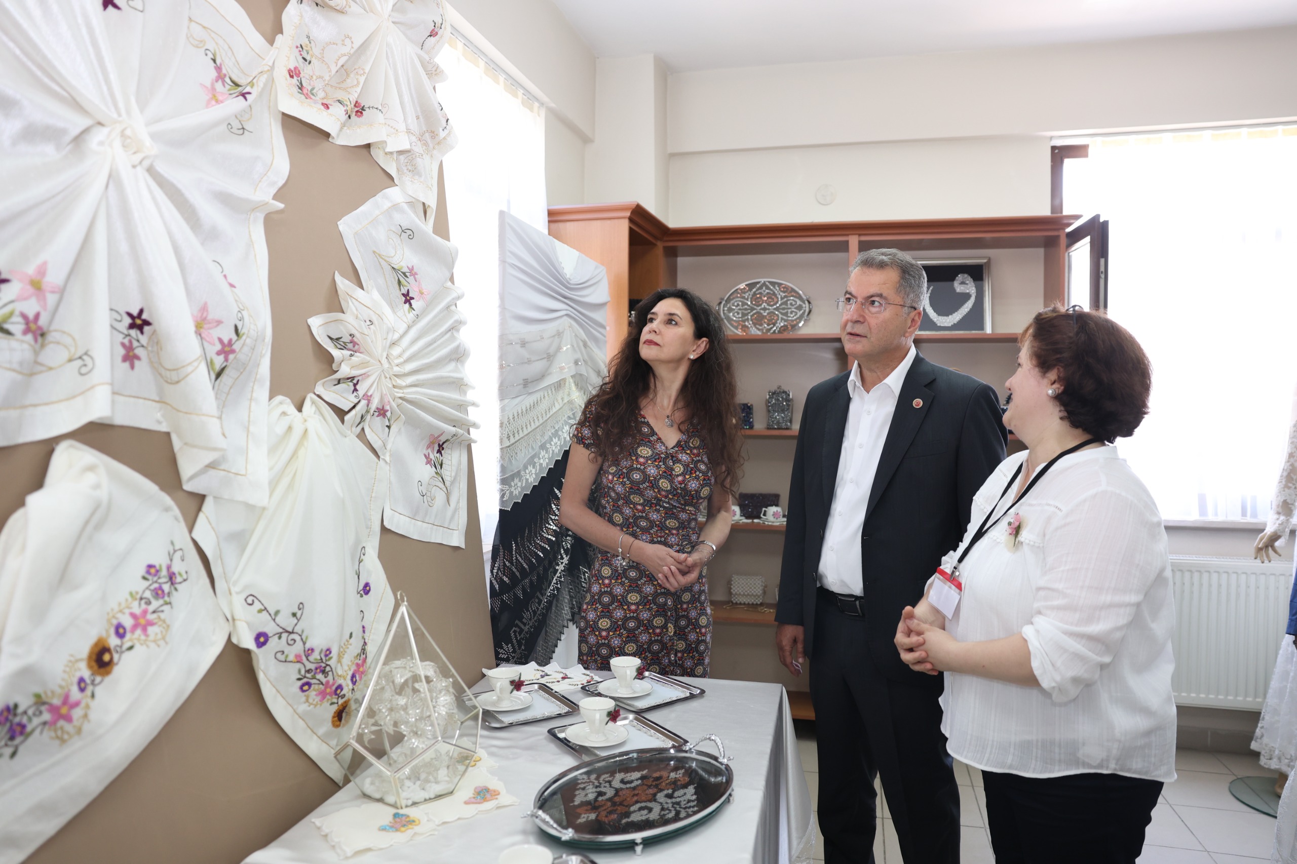 OSMEK Namık Kemal Kursiyerlerinden El Emeği Göz Nuru Sergi