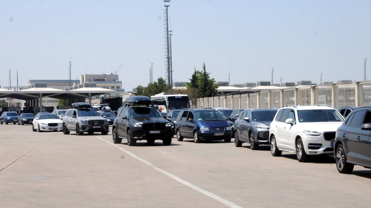 Sınır Kapılarında Gurbetçi Hareketliliği
