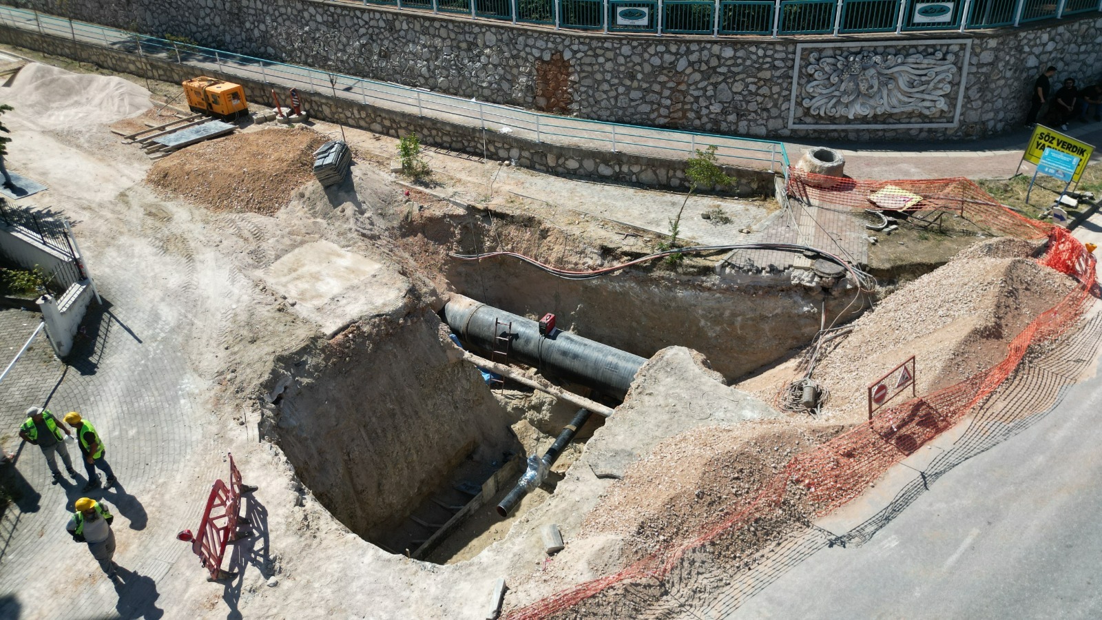 Büyükşehir ile Nilüfer’de içme suyu kapasitesi büyüyor