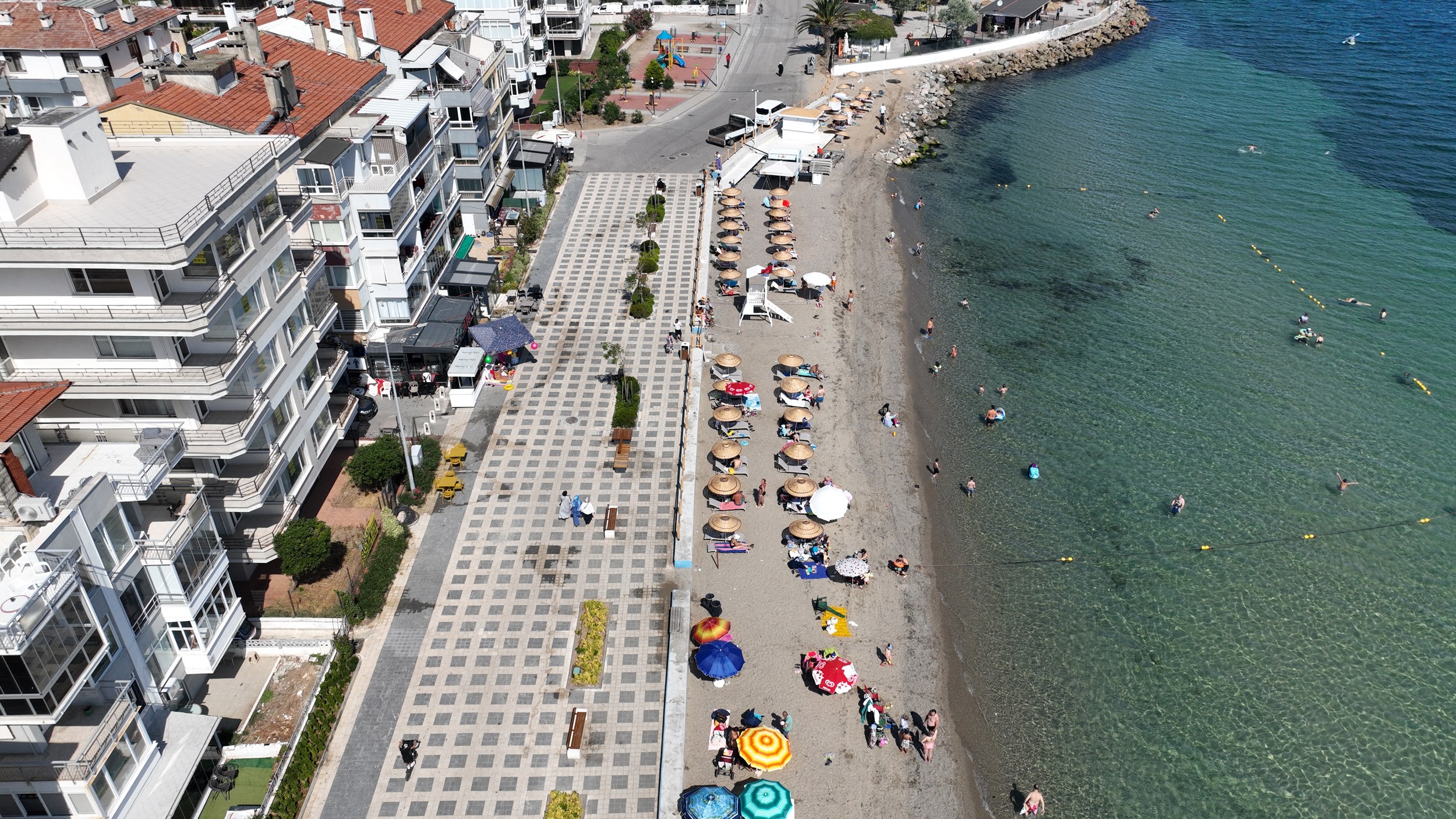 Plaj Mudanya Hizmete Açıldı