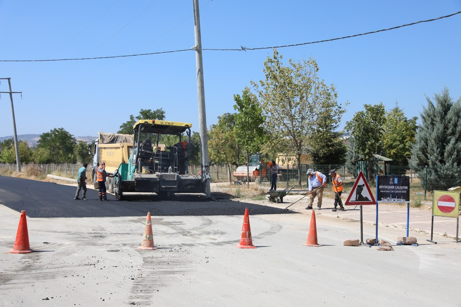 Büyükşehir’den Çalıkavak’a konfor dokunuşu
