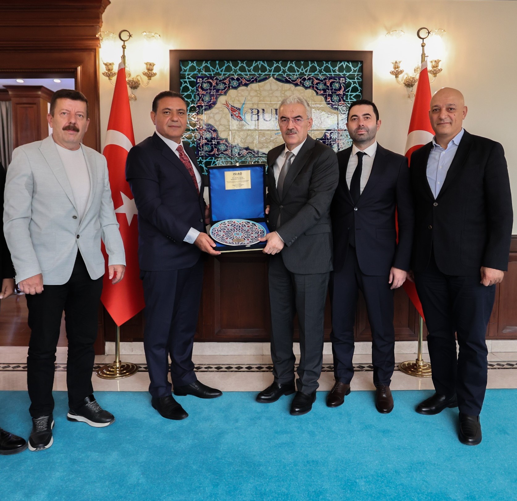 İSİAD Bursa’dan Vali Erol Ayyıldız’a Ziyaret
