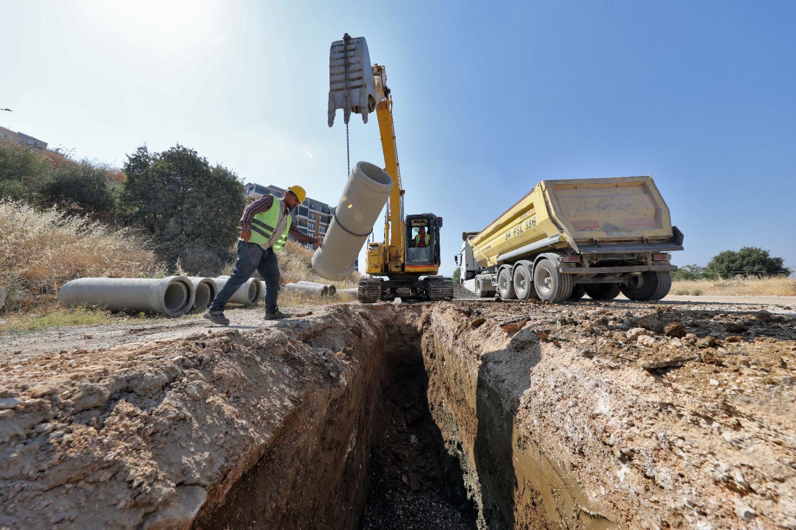 Büyükşehir’den Nilüfer’e 7 bin 600 metrelik altyapı yatırımı