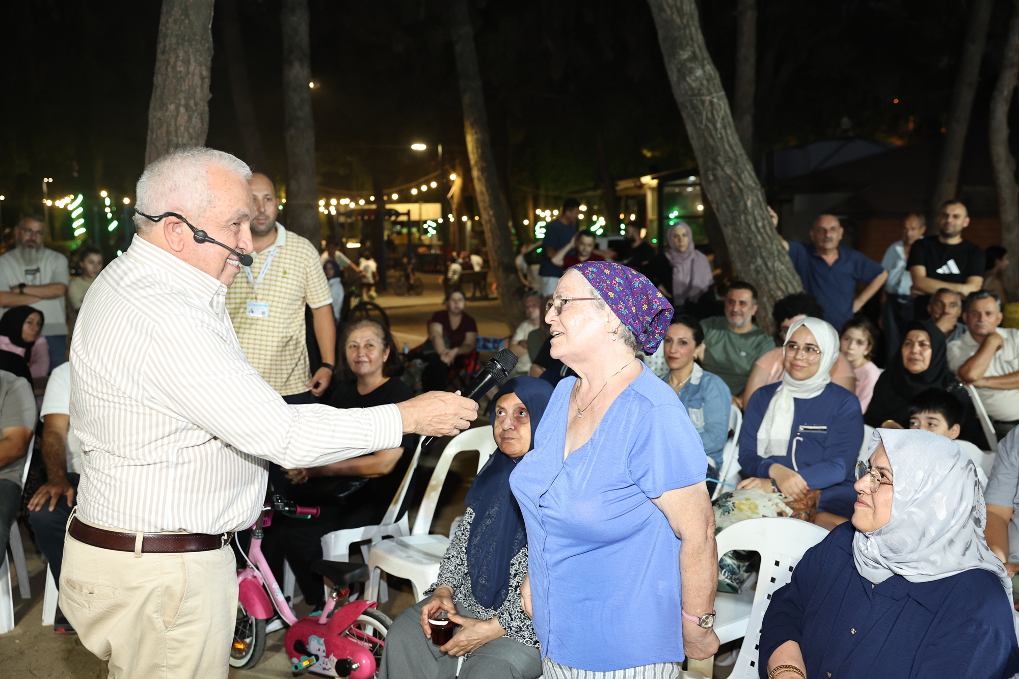 “Şadi Başkan’la Akşam Çayı” buluşması Fethiye Mahallesi’nde düzenlendi