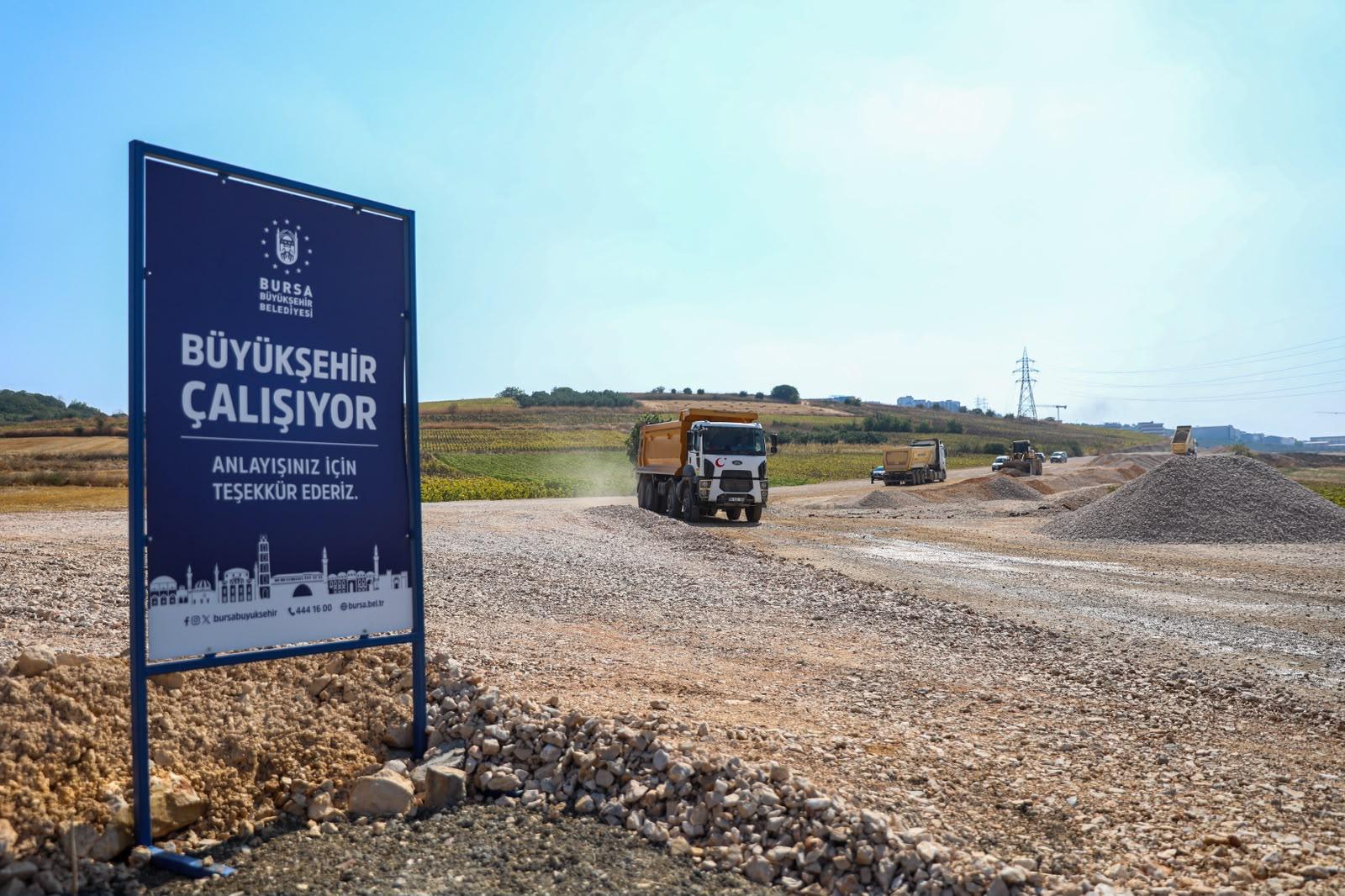 Büyükşehir’den Görükle’ye yeni ulaşım aksı