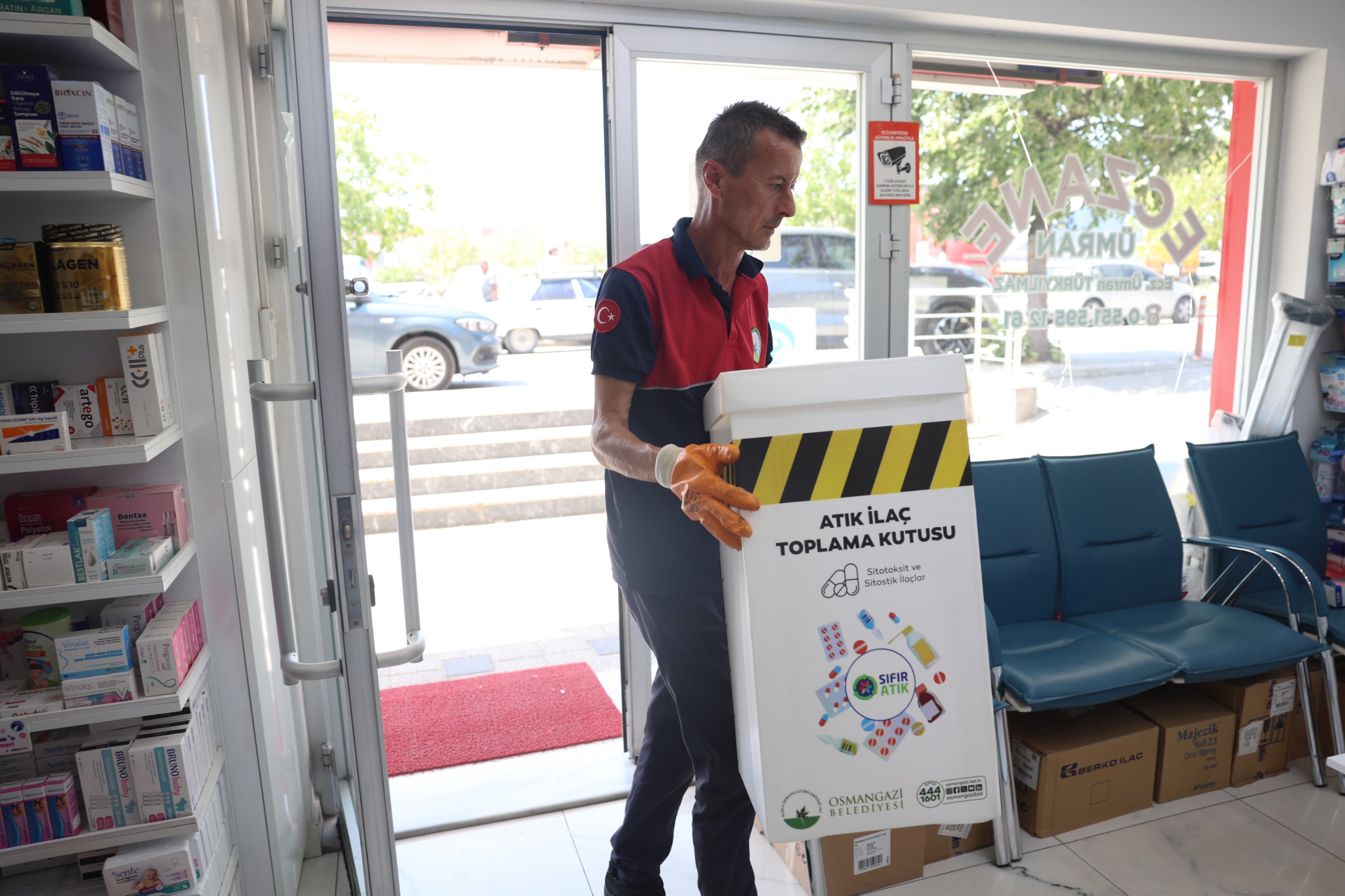 Osmangazi’de İlaç Atıklarına Güvenli Çözüm
