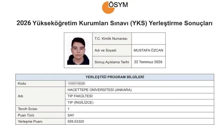 YKS Sonuç Paylaşımlarında Kişisel Verilere Dikkat
