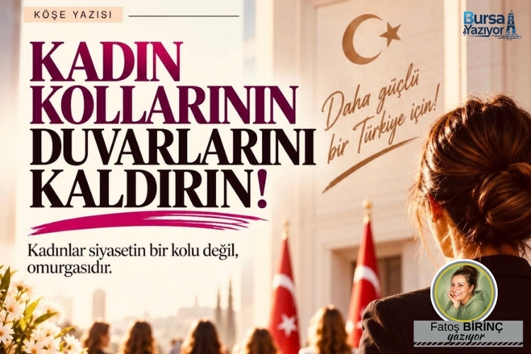 KADIN KOLLARININ DUVARLARINI KALDIRIN