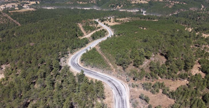 Keles’te yollar yenileniyor