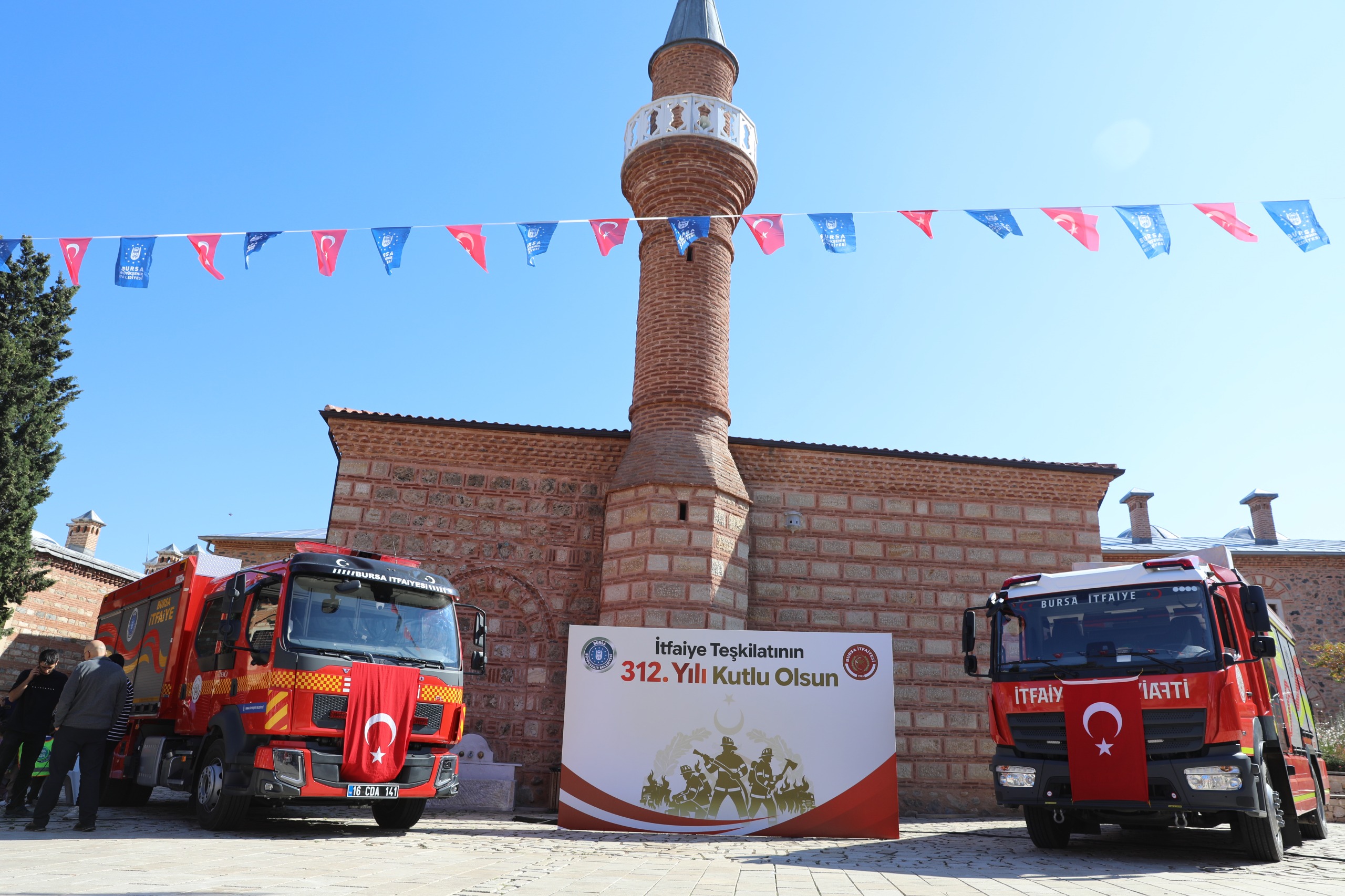 Başkan Vekili Biba: Bursa, itfaiye alanında örnek şehir olacak