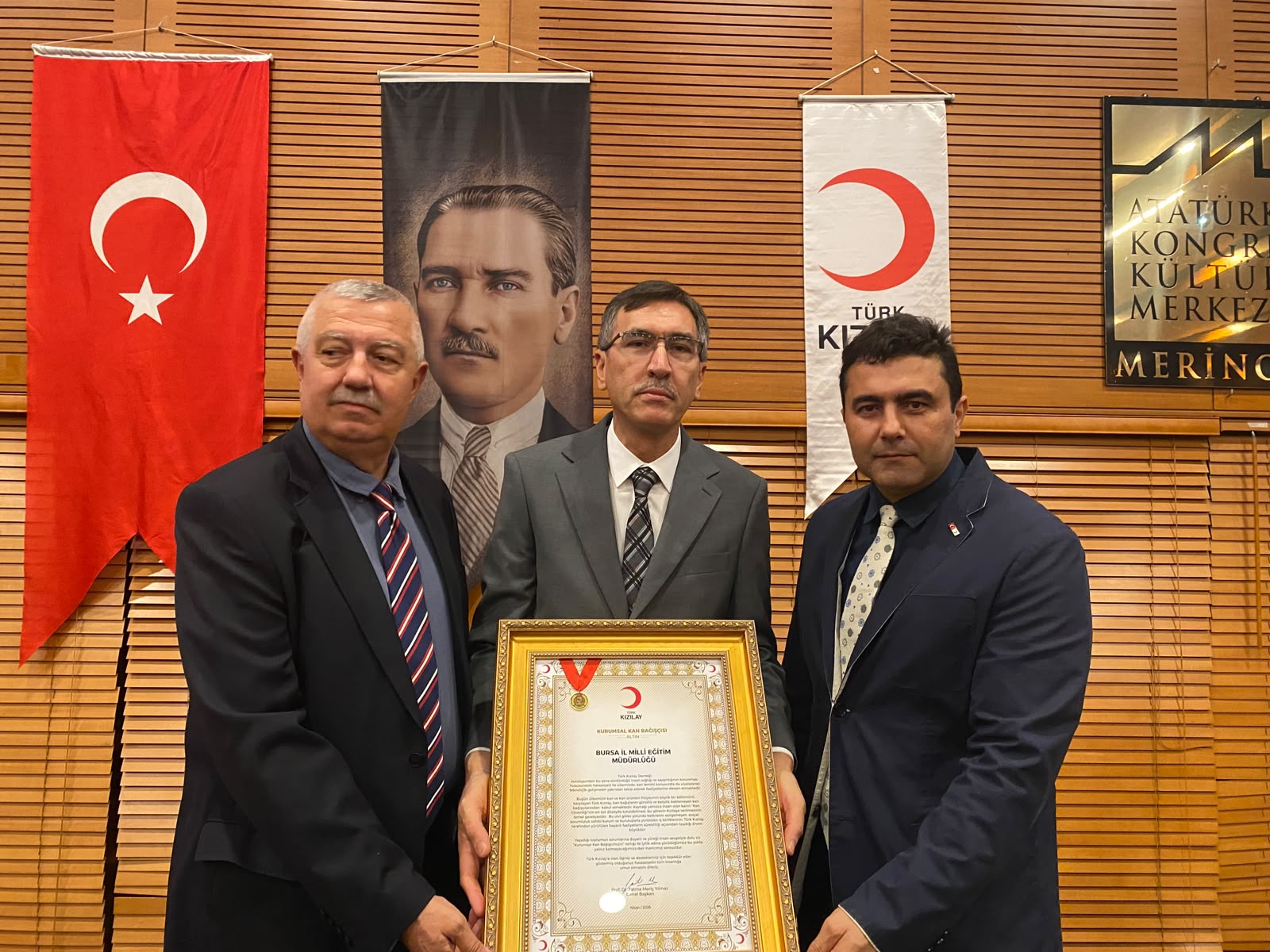 REKOR KAN BAĞIŞINA TEŞEKKÜR PROGRAMI GERÇEKLEŞTİRİLDİ