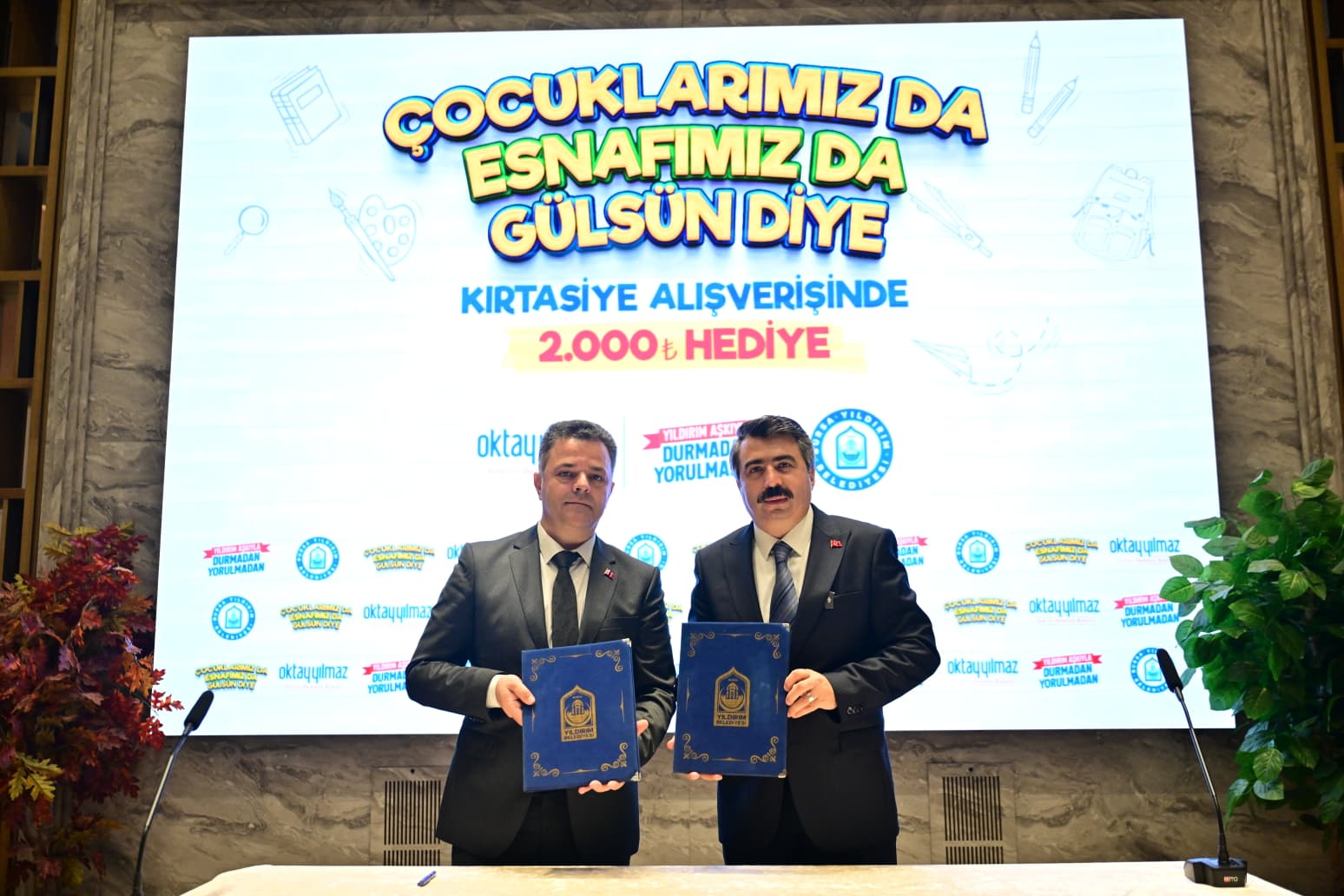 Yıldırım’da 6 Bin Öğrenciye Kırtasiye Desteği