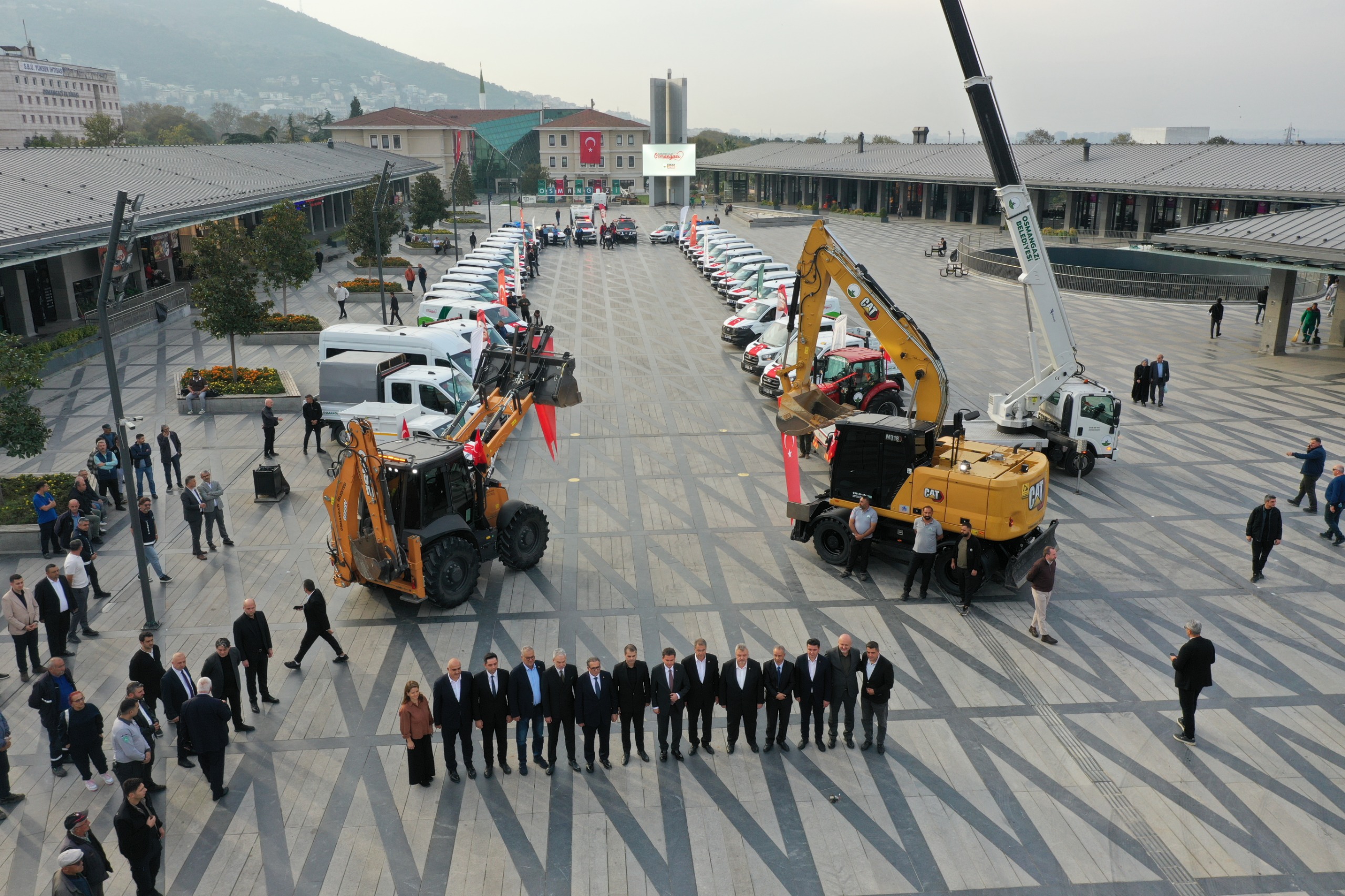 Osmangazi Belediyesi Araç Filosunu 41 Yeni Araçla Güçlendirdi