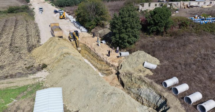 Büyükşehir’den Görükle’de yeni yola yeni altyapı