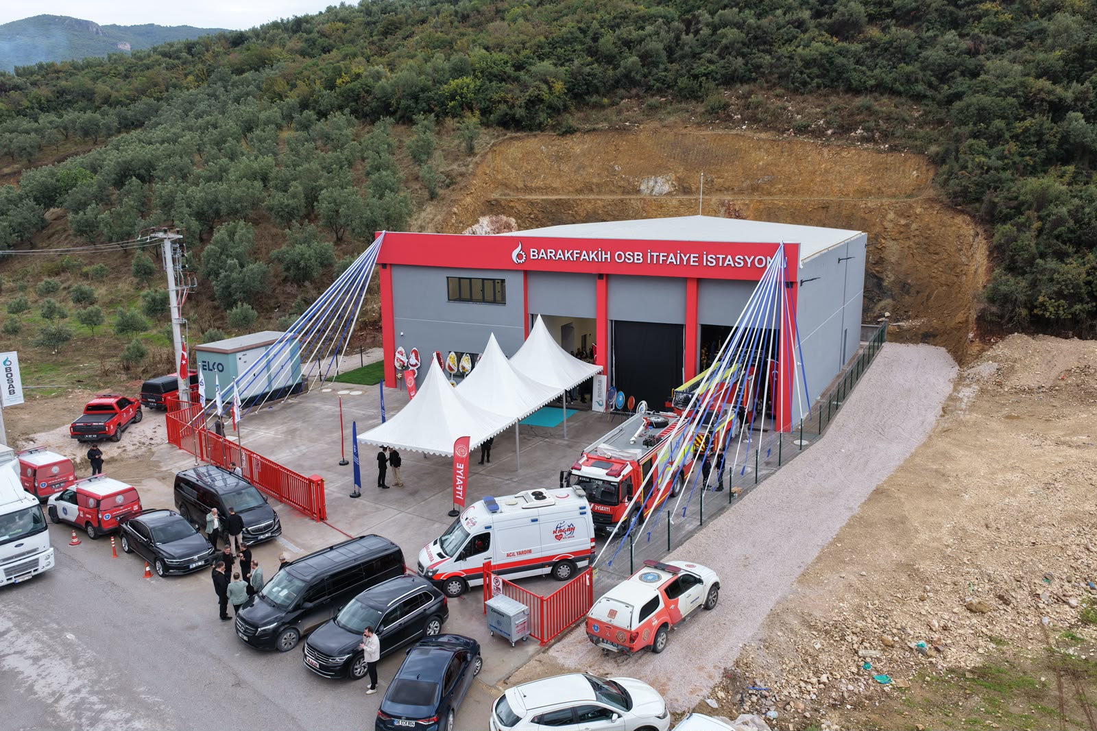 Büyükşehir’in 32’nci İtfaiye İstasyonu Barakfakih OSB’de